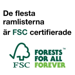 FSC certifierade ramlister